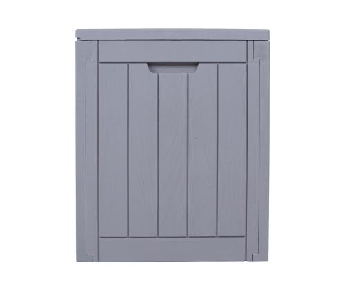 Säilytyslaatikko PORTOLA 56x43xH53cm/118L, harmaata muovia