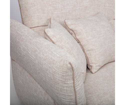 Sohva CALLA 4-istuttava 284x100xH92cm, kauranvalkoinen, kauranvalkoinen