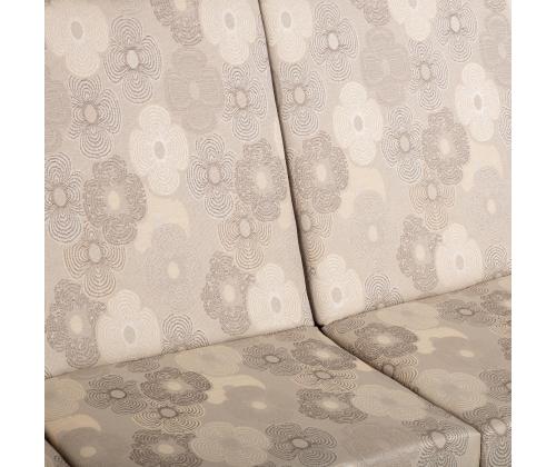 Keinutyynyt MONTREAL 114x52x9cm, beigen väriset renkaat, kangas 110, 100% polyesteri