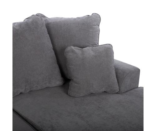 Kulmasohva JAMAICA 260x108/177xK97cm, harmaa