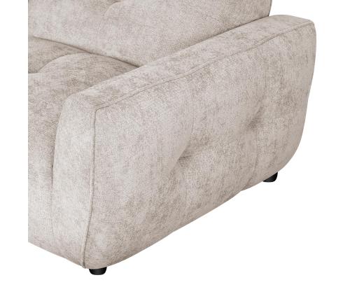 Sohva DAMALI 3-istuttava 224x96xH81cm, vaaleanruskea