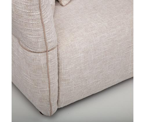 Sohva CALLA 4-istuttava 284x100xH92cm, kauranvalkoinen, kauranvalkoinen