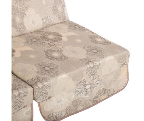 Keinutyynyt MONTREAL 114x52x9cm, beigen väriset renkaat, kangas 110, 100% polyesteri