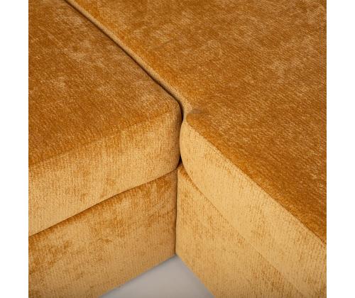Kulmasohva INGA 217x92/160xH92cm, keltainen