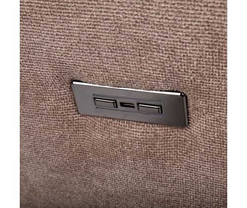 Nojatuoli HEIDY sähköinen lepotuoli 79x97xH104cm, vaaleanruskea