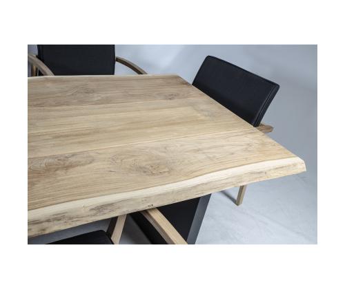 ROYAL-ruokapöytä ja 8 tuolia