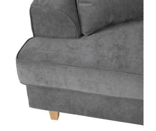 Kulmasohva JAMAICA 260x108/177xK97cm, harmaa