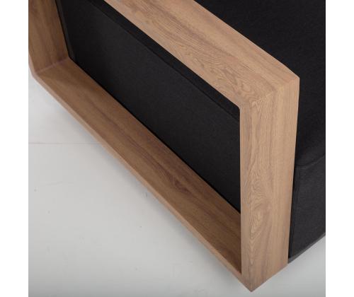 Sohvamoduuli FULLER 68x89xH70,5cm, tummanharmaa