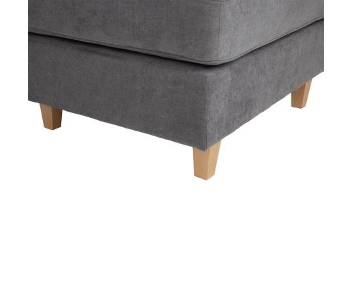 Kulmasohva JAMAICA 260x108/177xK97cm, harmaa