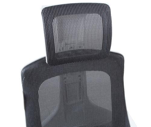 Tietokonetuoli/työtuoli WAU 70x70xH112-129cm, runko harmaa/valkoinen