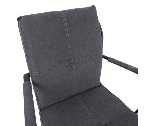 Tuoli EDDY käsinojilla 59x56xH89cm, harmaa