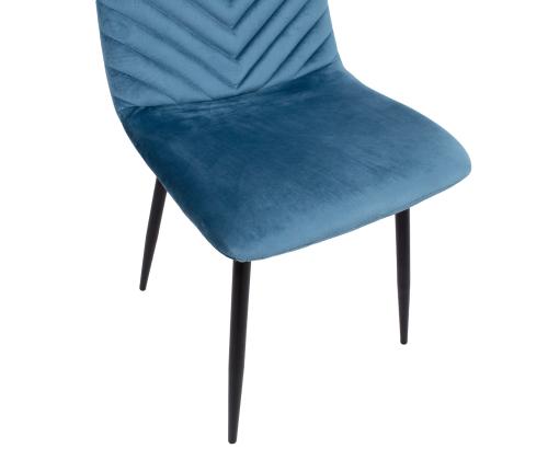 Tuoli BRIE 45x53xH89cm, sininen sametti