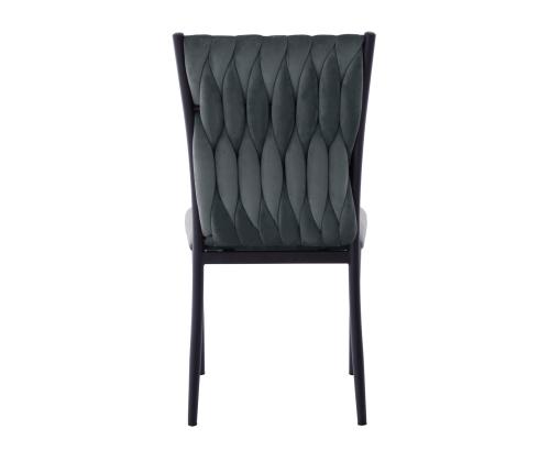 Tuoli EMORY 47x59xH93cm, harmaa sametti