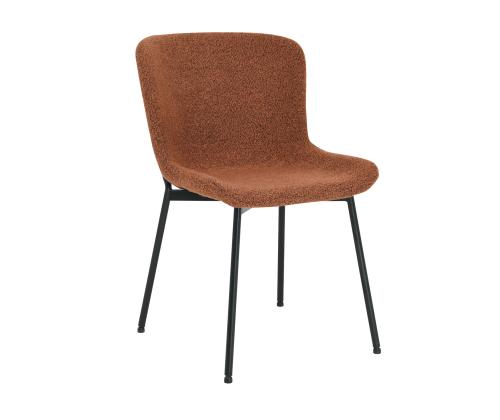 Tuoli MANOLO ruosteenruskea boucle