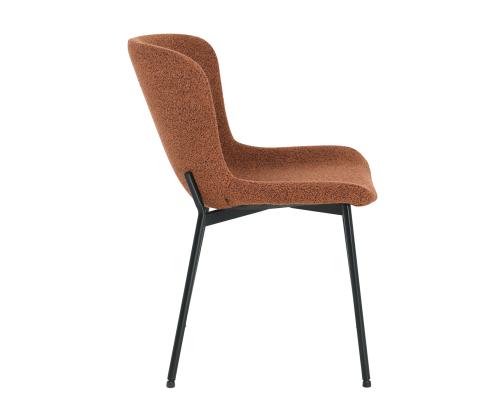 Tuoli MANOLO ruosteenruskea boucle