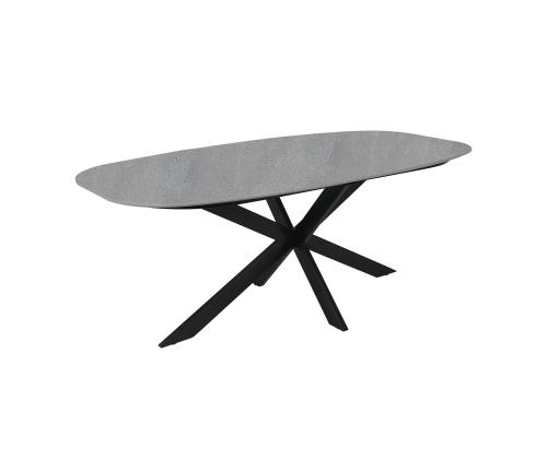 Ruokapöytä CHASE 200x100xH76cm, harmaa