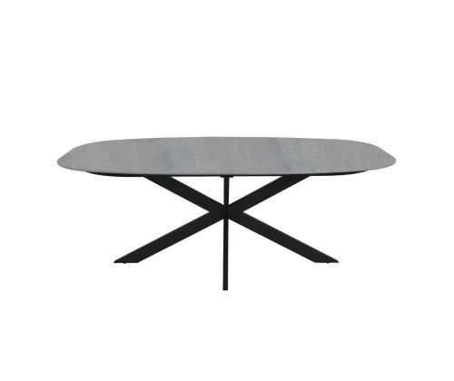 Ruokapöytä CHASE 200x100xH76cm, harmaa