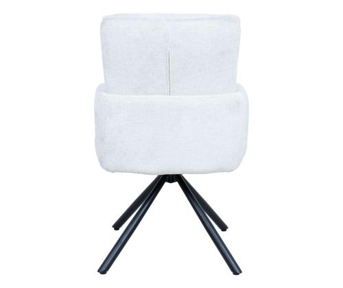 Tuoli BATUL kääntyvä, beige-valkoinen