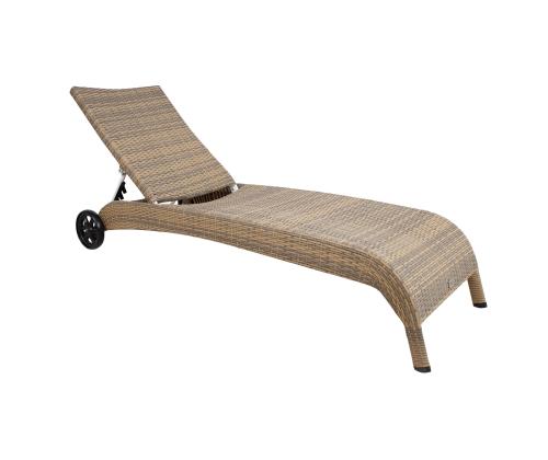 Lamami jakkara WICKER 73x196xH99cm, cappuccino