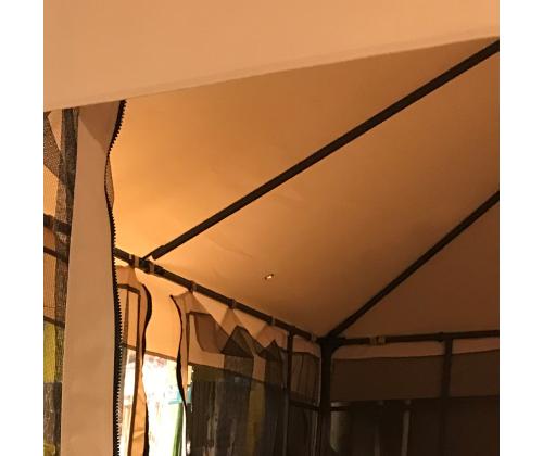 Katto katokselle LEAF 3x3m, beige