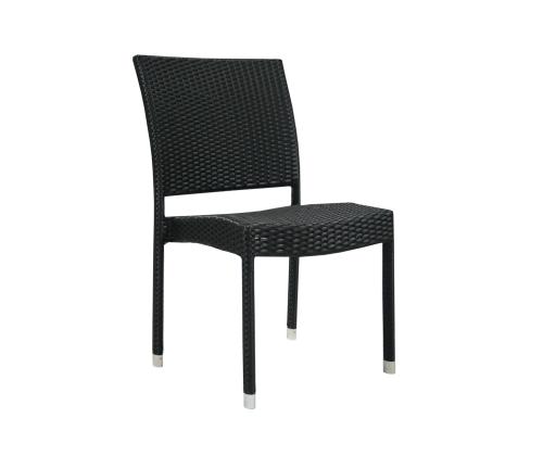 Tuoli WICKER-3 49x62xH91cm, musta