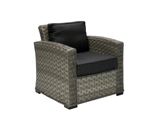 Nojatuoli GENEVA harmaa 75x78xH78cm, harmaa