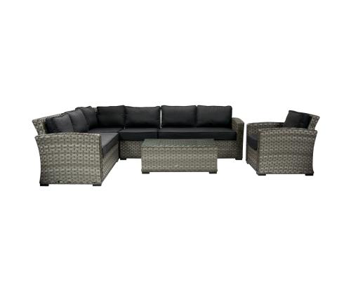 Nojatuoli GENEVA harmaa 75x78xH78cm, harmaa