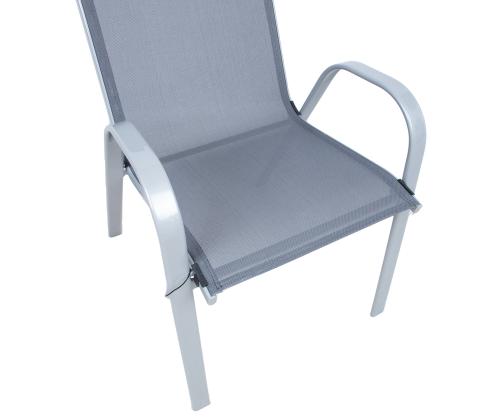 Tuoli DUBLIN 55,5x73xH90cm, harmaa