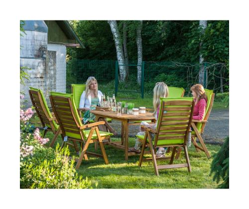 Pöytä FINLAY 153/195x90xH72cm, akaasia