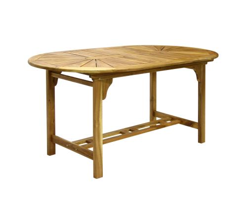 Pöytä FINLAY 153/195x90xH72cm, akaasia