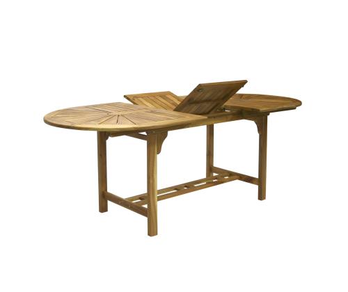 Pöytä FINLAY 153/195x90xH72cm, akaasia