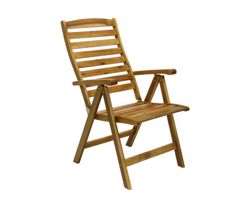 Tuoli FINLAY 62x66xH110cm käsinojilla, akaasia