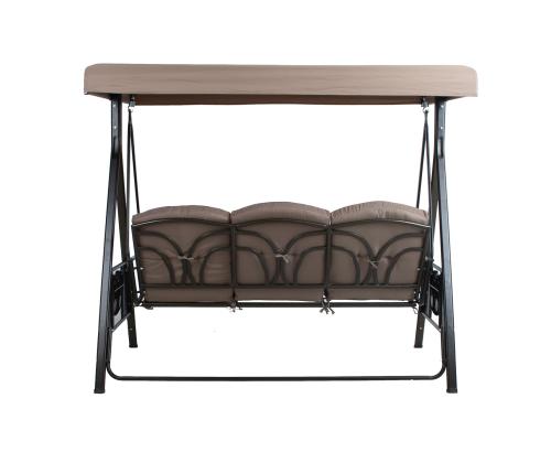 Keinu FRANCO 3-paikkainen, ruskea