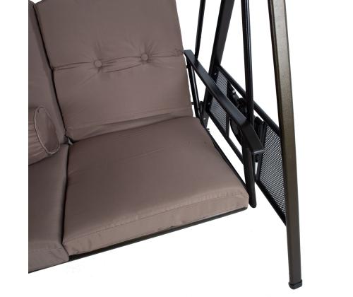 Keinu FRANCO 3-paikkainen, ruskea