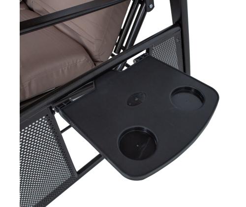 Keinu FRANCO 3-paikkainen, ruskea