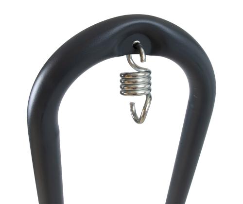 Riipputuolin jalusta 116x136xK195/230cm, tummanharmaa