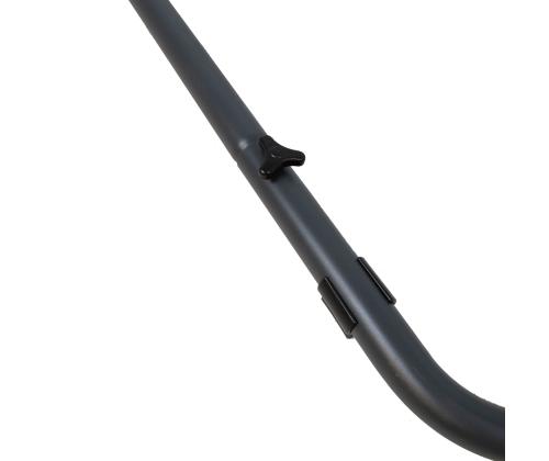 Riipputuolin jalusta 116x136xK195/230cm, tummanharmaa