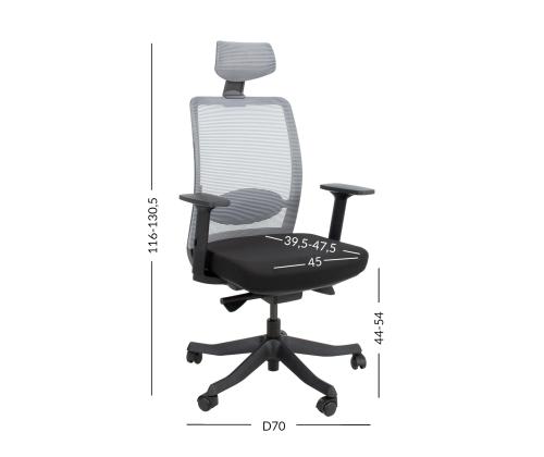 Tietokonetuoli/työtuoli ANGGUN, musta