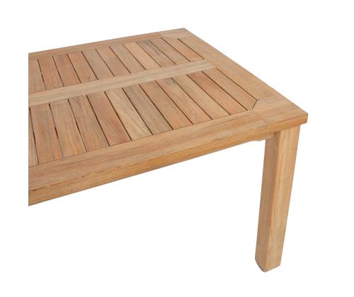 Pöytä BALI 220x100xH75cm, tiikki