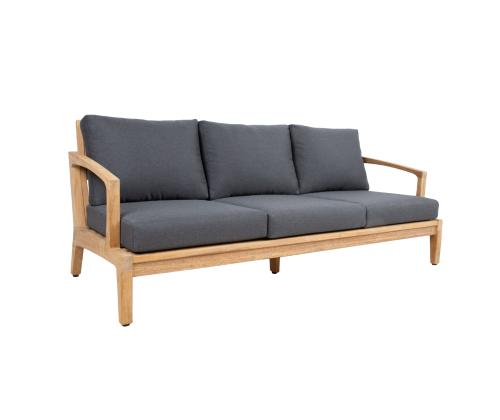 Sohva MALDIVE 3-istuttava 210x89xH86cm, tiikki