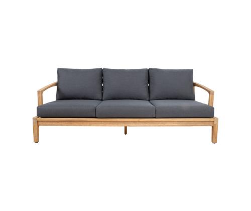 Sohva MALDIVE 3-istuttava 210x89xH86cm, tiikki