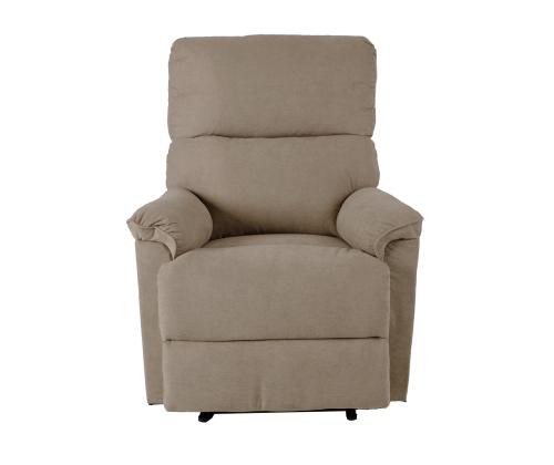 Nojatuoli GUSTAV manuaalinen lepotuoli, tumma beige