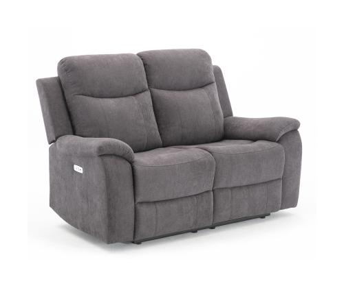 Sohva MILO 2-paikkainen sähköinen lepotuoli, harmaa