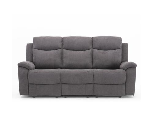Sohva MILO 3-istuttava sähköinen lepotuoli, harmaa