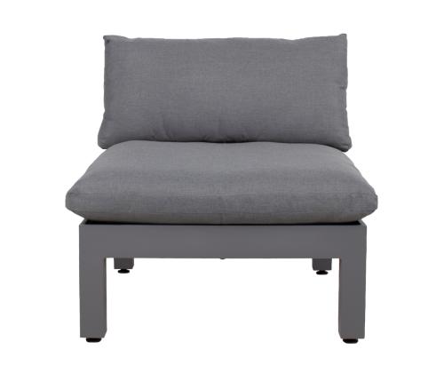 Välisohvamoduuli FLUFFY, harmaa