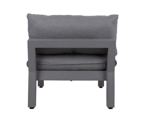 Välisohvamoduuli FLUFFY, harmaa