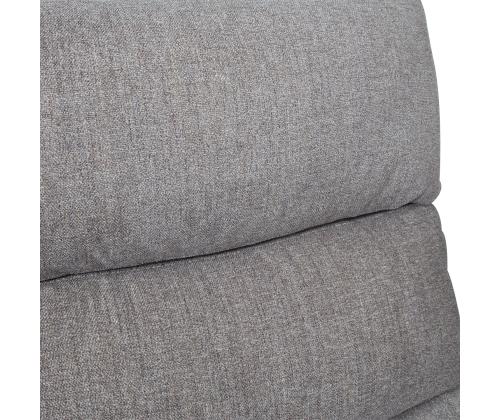 Nojatuoli BARCLAY manuaalinen lepotuoli, pyörivä ja keinuva, vaaleanharmaa