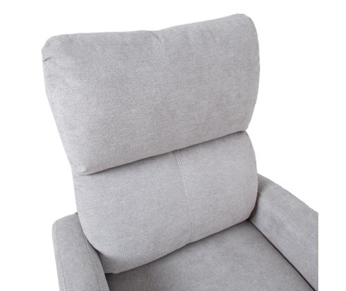 Nojatuoli BARNY electric lift recliner 72x93xH104cm, vaaleanharmaa väri