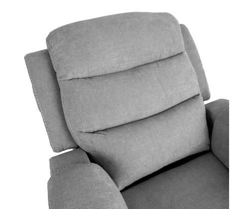 Nojatuoli MIMI sähköinen lepotuoli, vaaleanharmaa