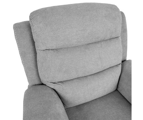 Nojatuoli MIMI sähköinen lepotuoli, vaaleanharmaa